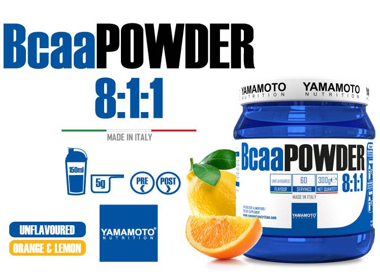 Bcaa POWDER 8:1:1 300 grammi