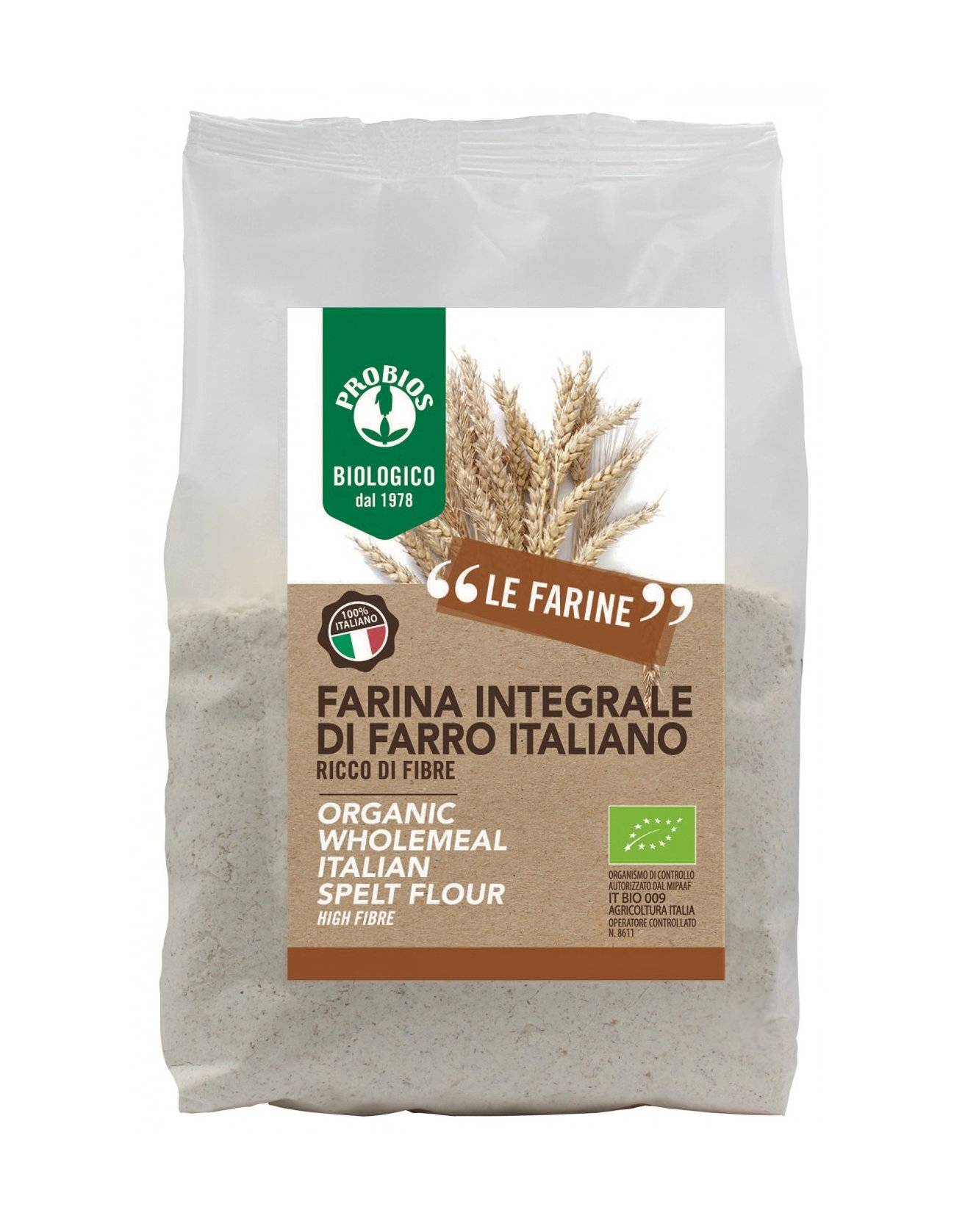 Farina di Farro Integrale 500 grammi